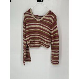 Grey bandit Crop Sweater Size Medium